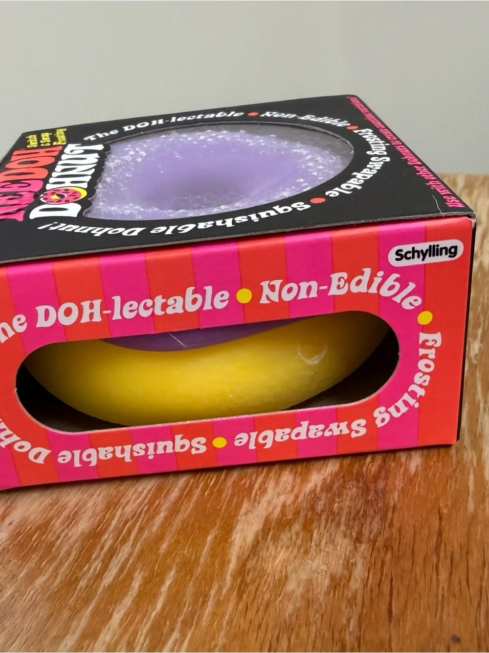 Needoh DohNut Purple Frosting Squishable Toy
